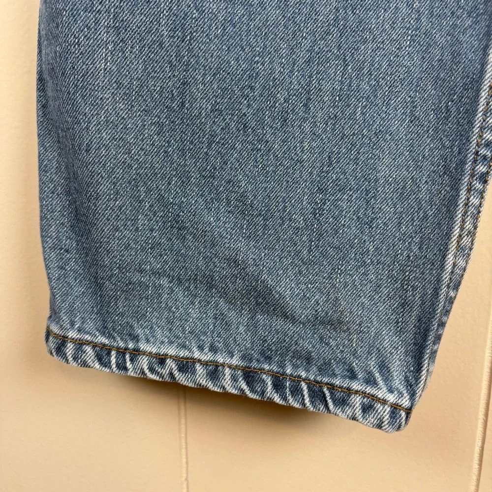 Levis 550 Y2K Relaxed Fit Tapered Leg Jeans 36x30 Medium Wash Blue Y2K Denim